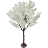 Kunst Kersen bloesemboom 240 cm - Wit - XXL