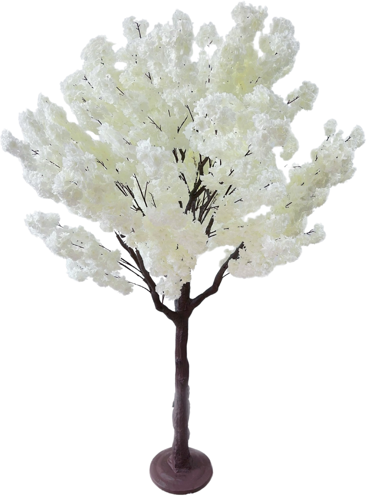 Kunst Kersen bloesemboom 240 cm - Wit - XXL