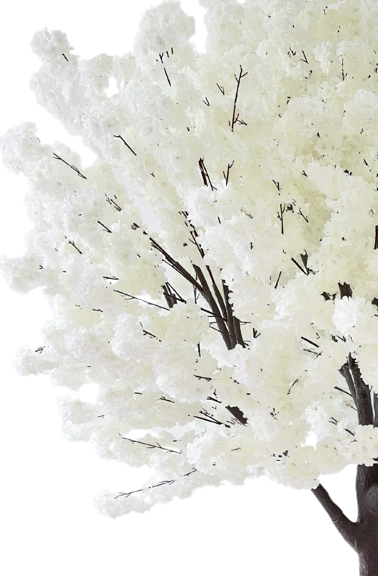 Kunst Kersen bloesemboom 300 cm - Wit - XXXL