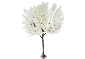 Kunst Kersen bloesemboom 300 cm - Wit - XXXL