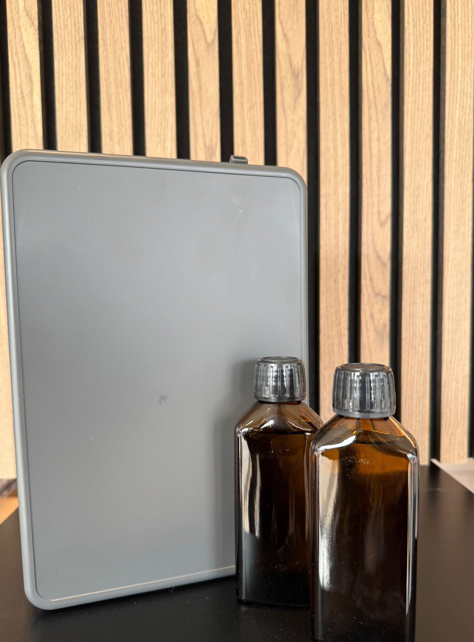 Aroma Diffuser - Heaven - grijs - incl 2. geurflesjes