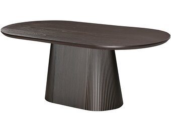 Eettafel Woodville | Bruin Eiken Fineer - Deens ovaal