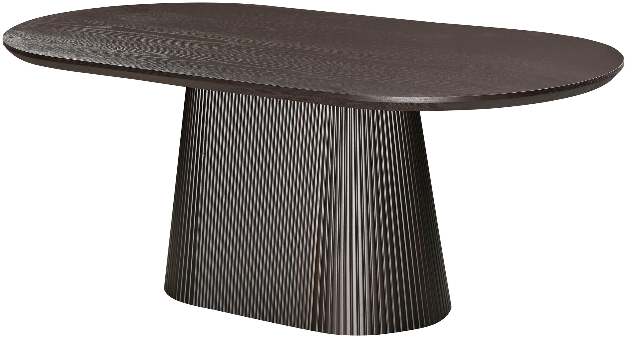 Eettafel Woodville | Bruin Eiken Fineer - Deens ovaal