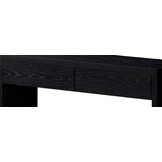 Sidetable Blackwood | Zwart met 2 lades
