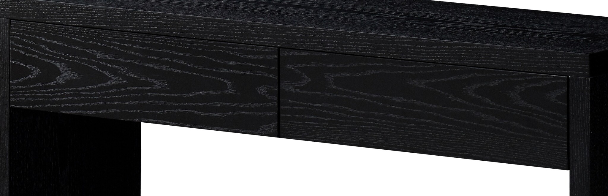 Sidetable Blackwood | Zwart met 2 lades