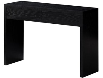 Sidetable Blackwood | Zwart met 2 lades