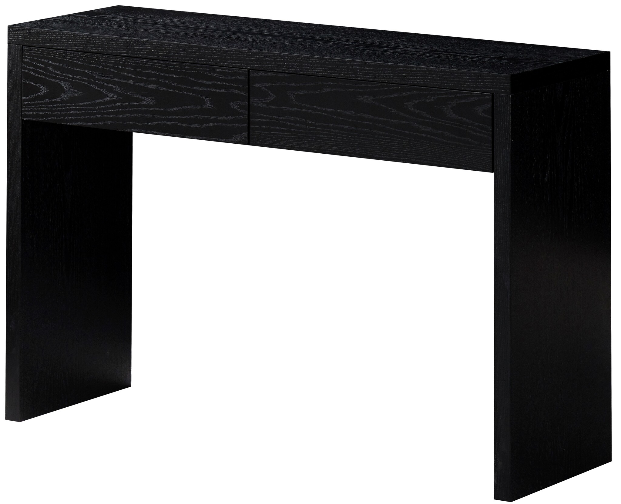 Sidetable Blackwood | Zwart met 2 lades