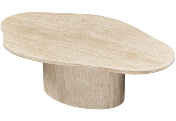 Salontafel Carrara | Organisch Travertin