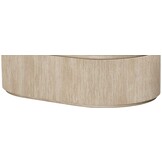 Salontafel Carrara - Travertin| Ovaal - 130 x 80 cm