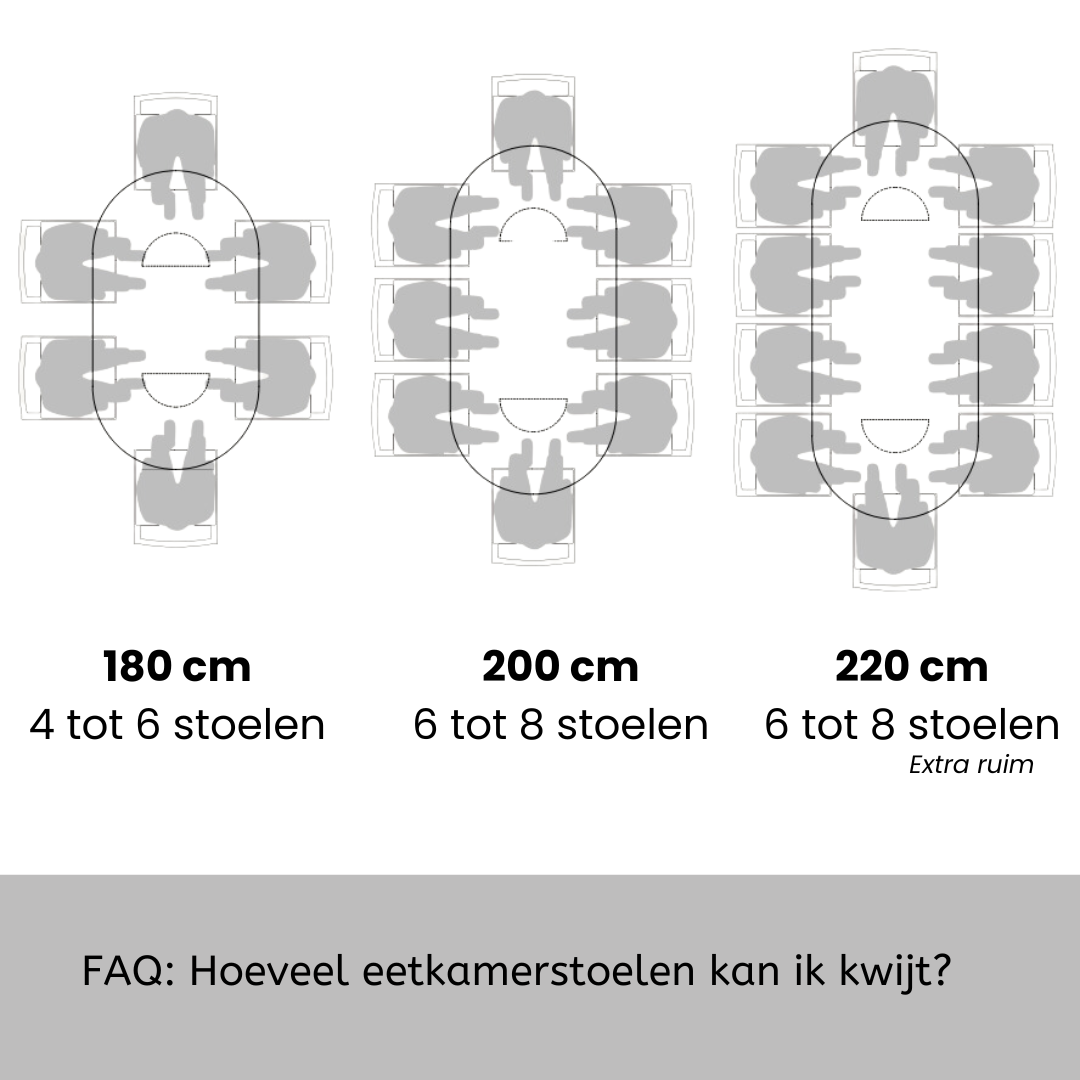 Eettafel Carrara - Travertin | Ovaal - Geribbeld