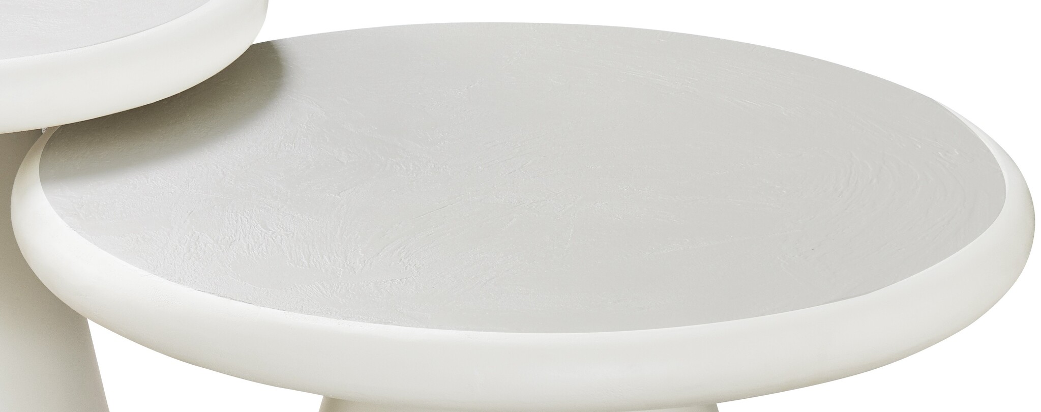 Salontafel Amy | Set van 2 | Rond - Japandi