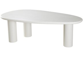 Eettafel Amy 230 cm Organisch - Japandi | 3 Ronde poten