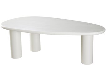 Eettafel Amy 230 cm Organisch - Japandi | 3 Ronde poten