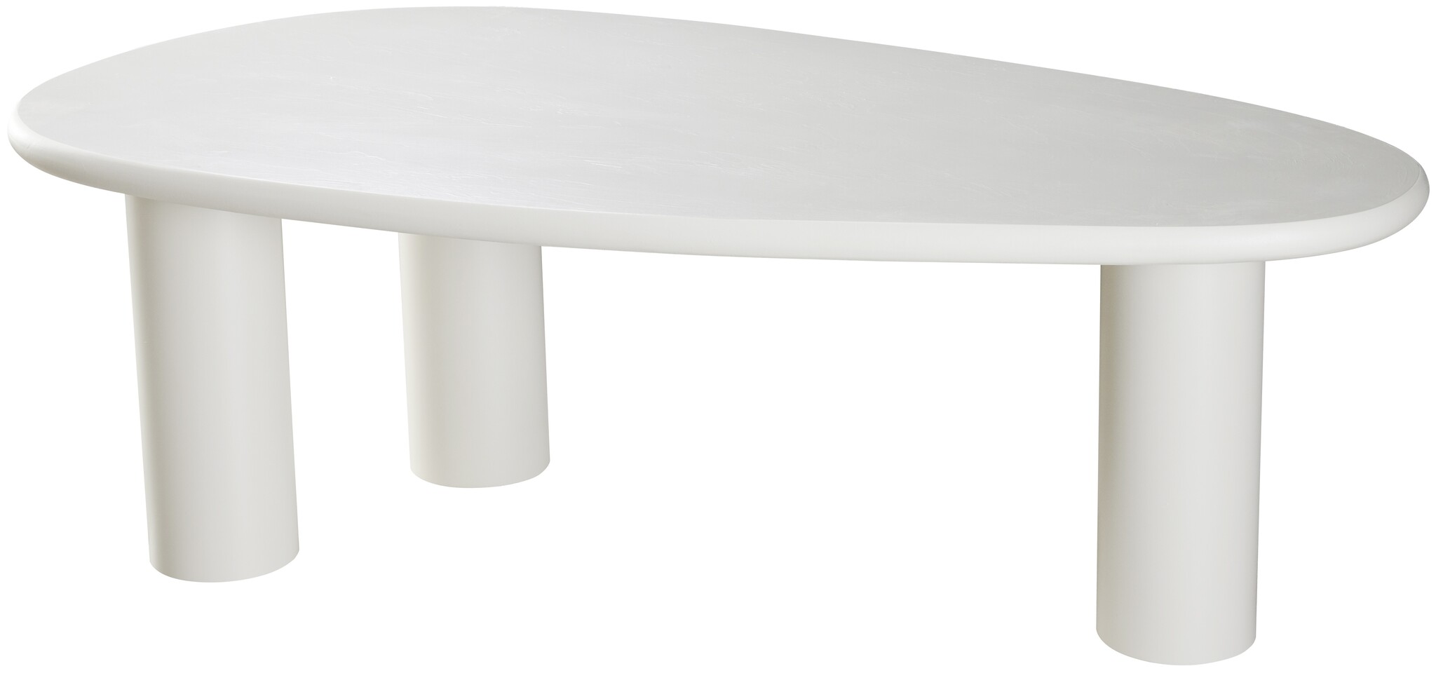 Eettafel Amy 230 cm Organisch - Japandi | 3 Ronde poten