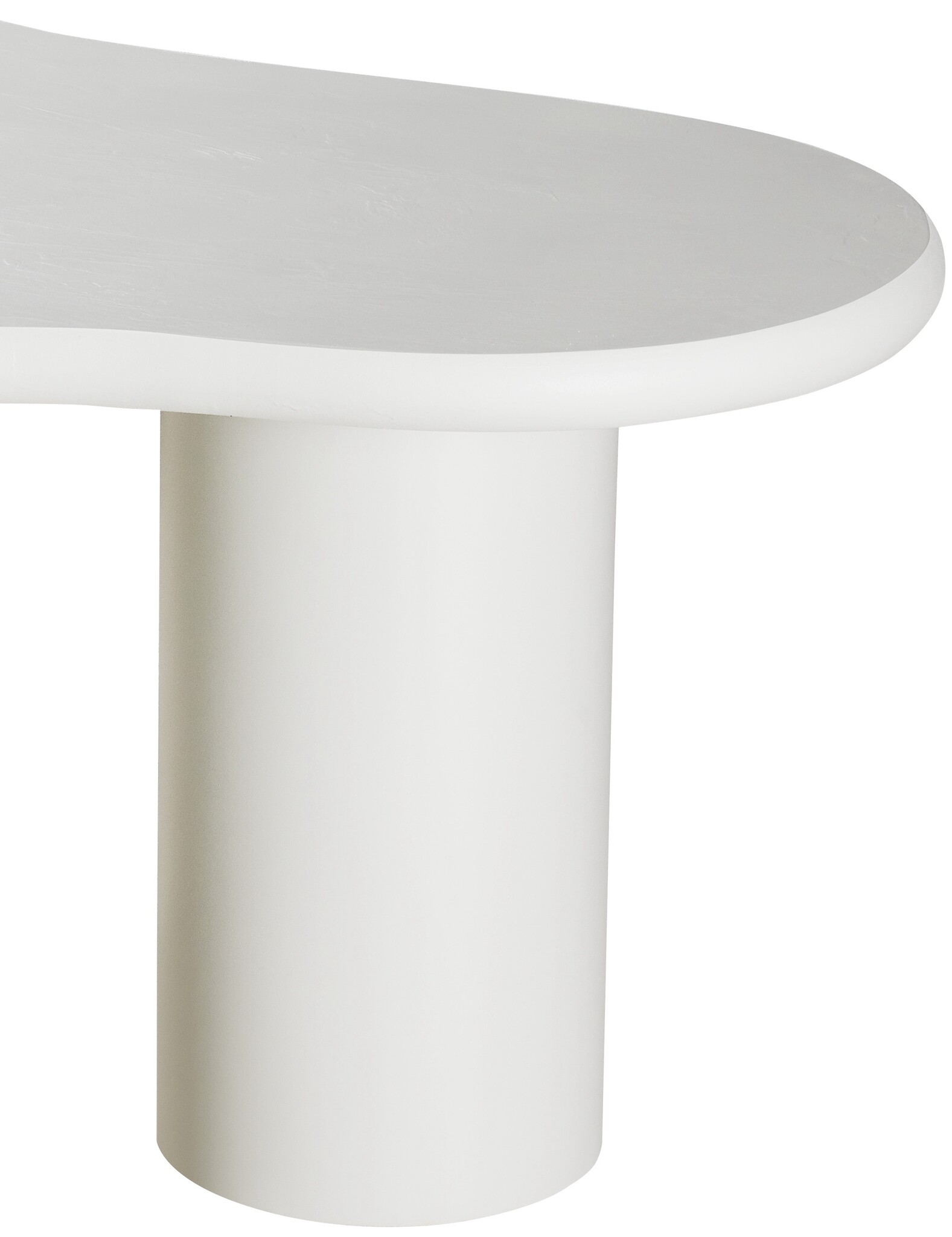 Eettafel Amy 200 cm Organisch - Japandi | 2 Ronde poten