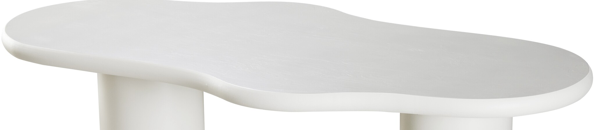 Eettafel Amy 200 cm Organisch - Japandi | 2 Ronde poten