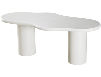 Eettafel Amy 200 cm Organisch - Japandi | 2 Ronde poten
