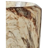 Pot Melly | Bruin Marmer - D40 H90