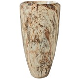 Pot Melly | Bruin Marmer - D40 H90