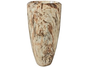 Pot Melly | Bruin Marmer - D40 H90