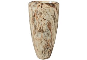 Pot Melly | Bruin Marmer - D40 H70