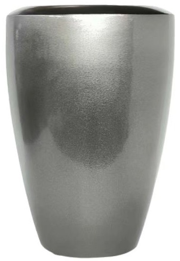 Pot Melly | hoogglans Smoke Grijs - D25 H36