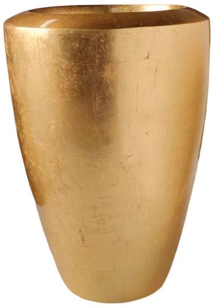 Pot Melly | Goud Bladzilver - D25 H36 cm