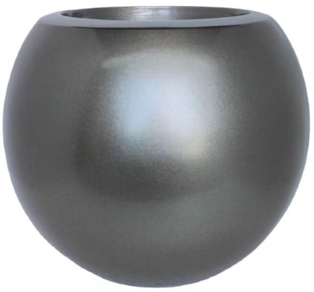 Pot Luna | Smoke Grijs - Rond - D25 H22 cm