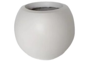 Pot Luna | Mat Wit - Rond - D25 H22