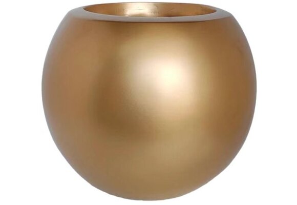 Pot Luna | Mat Goud - Rond - D25 H22