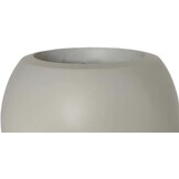 Pot Luna | Mat Cream - Rond - D25 H22 cm