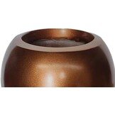 Pot Luna | Mat Koper - Rond - D25 H22 cm