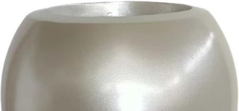 Pot Luna | Pearl White - Rond - D25 H22 cm