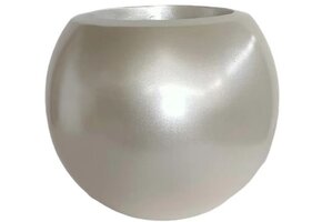 Pot Luna | Pearl White - Rond - D25 H22