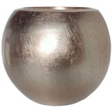 Pot Luna | Koper Bladzilver - Rond - D25 H22 cm