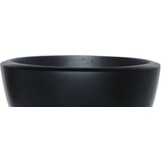 Pot Mia | Mat Zwart - Rond - Laag - D40 H25