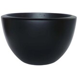 Pot Mia | Mat Zwart - Rond - Laag - D40 H25