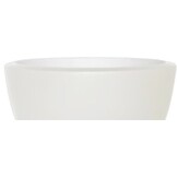 Pot Mia | Mat Cream - Rond - Laag - D40 H25