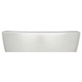 Pot Mia | Pearl White - Rond - Laag - D40 H25