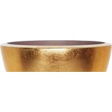 Pot Mia | Goud Bladzilver - Rond - Laag - D40 H25 cm