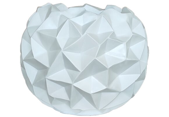 Pot Krater | Mat Wit - Rond