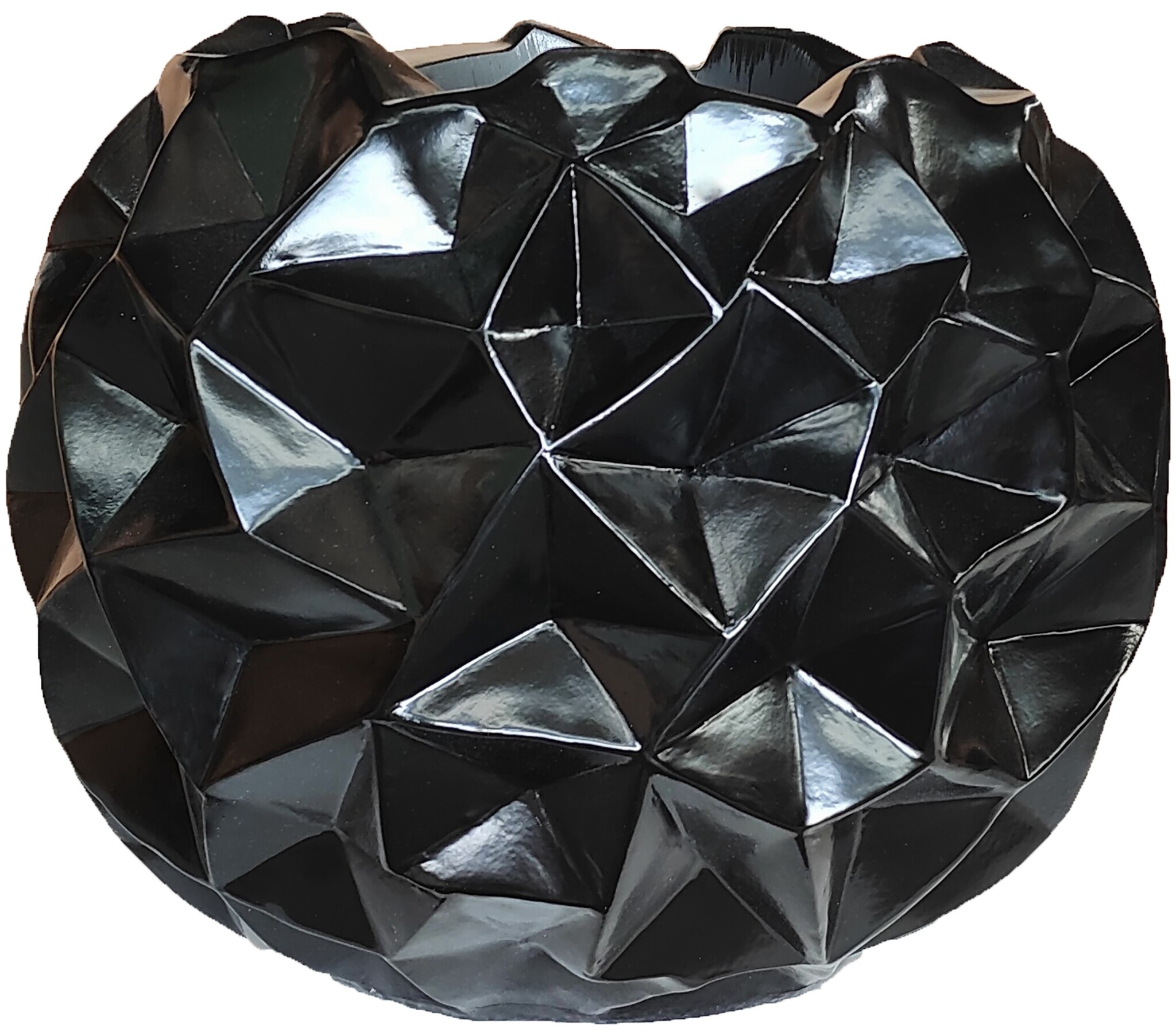 Pot Krater | Mat Zwart - Rond