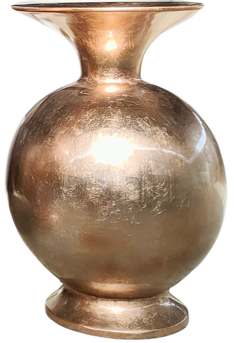 Vaas Pip | Koper Bladzilver