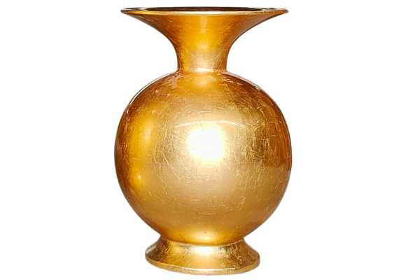 Vaas Pip | Goud Bladzilver