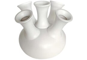 Toetervaas | Mat Wit - D22 H24