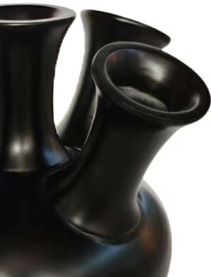 Toetervaas | Mat Zwart - D22 H24