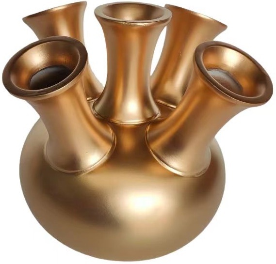 Toetervaas | Mat Goud - D22 H24