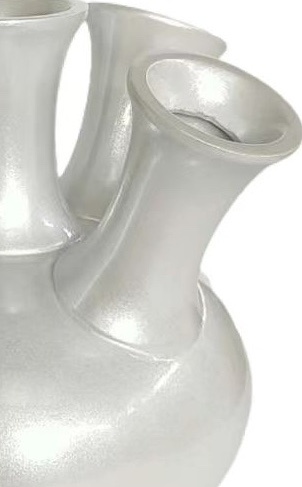 Toetervaas | Pearl White - D22 H24