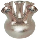 Toetervaas | Koper Bladzilver - D22 H24