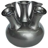 Toetervaas | Smoke grijs - D22 H24